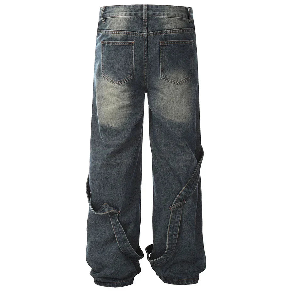 디컨스트럭티드 데님 웨이브 진