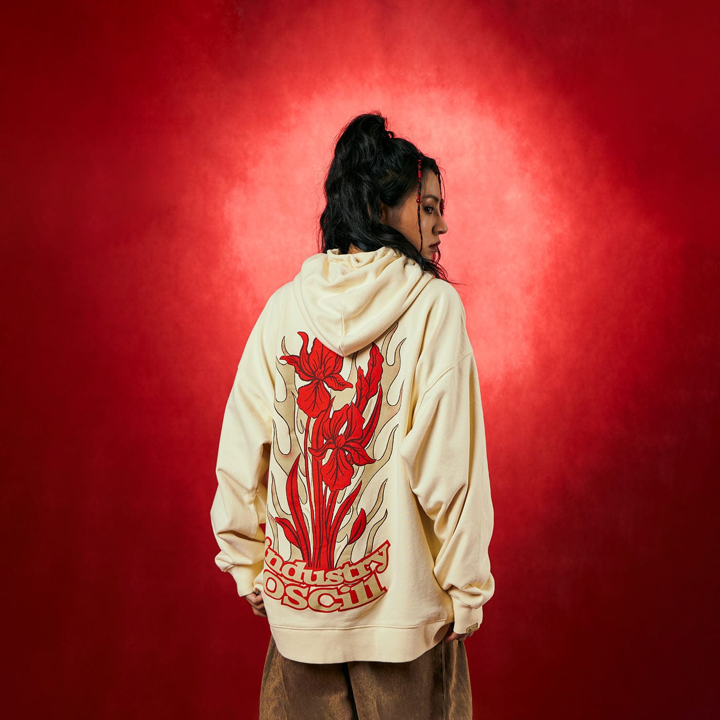 Floral Flame Hoodie